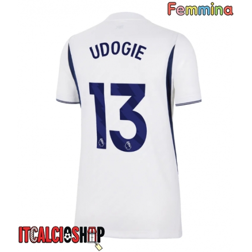 Tottenham Hotspur Destiny Udogie #13 Prima Maglia Femmina 2026-27 Manica Corta